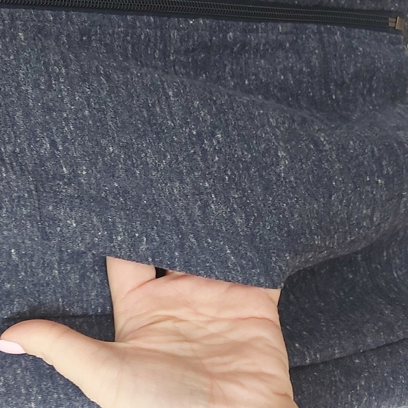 NWT Nike Gym Vintage Full Zip Light Weight Hoodie Navy Space Dyed Size Medium - Picture 8 of 8